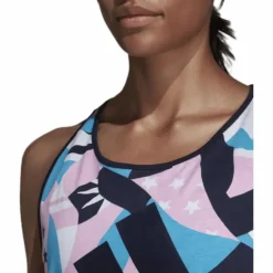 Sid All Over Print Tank Pink/White