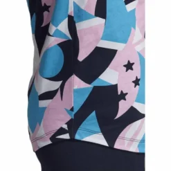 Sid All Over Print Tank Pink/White