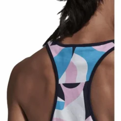 Sid All Over Print Tank Pink/White