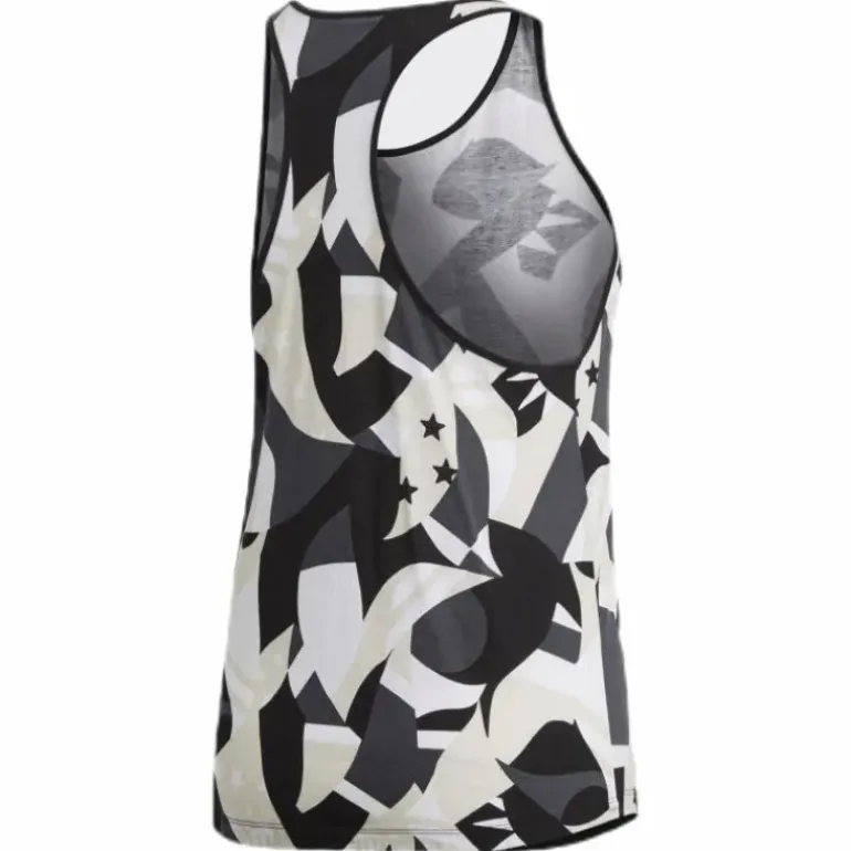 Sid All Over Print Tank White/Black
