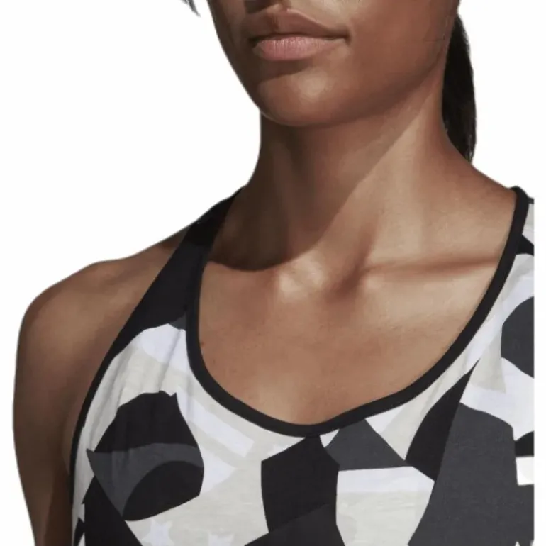 Sid All Over Print Tank White/Black
