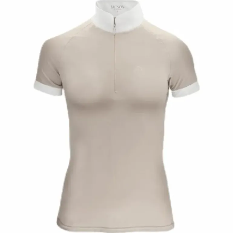 Sienna Competition Tech Top Beige