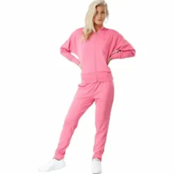 Signature Track Jacket Pink