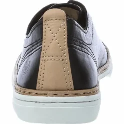 Silvermine Low Leather Black