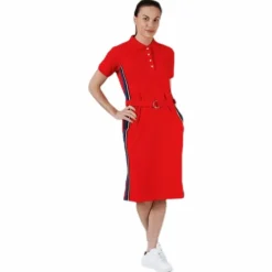 Simone Dress Red