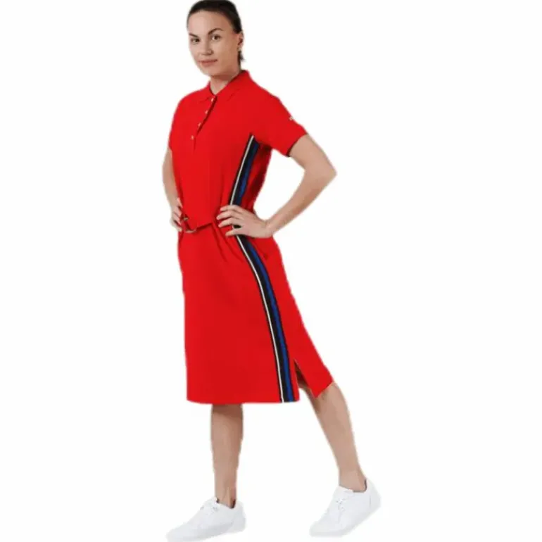 Simone Dress Red