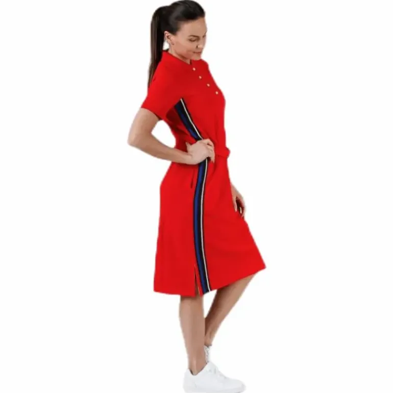 Simone Dress Red