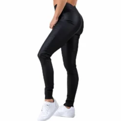 Skin Paro Hw Coated Leggings Black