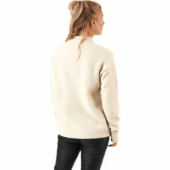 Skyla Ls O-Neck Wool Knit Grey