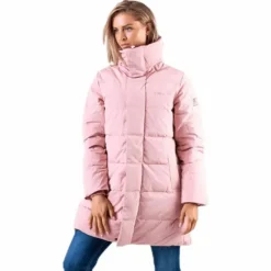 Slim Fit Padded Jacket Pink