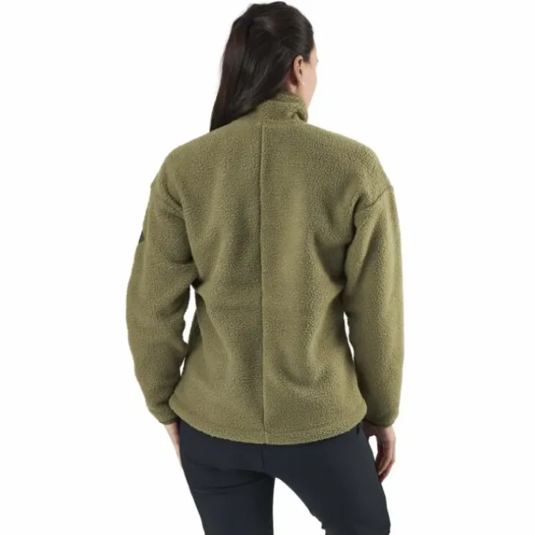 Snowshelter Teddy Half Zip Green