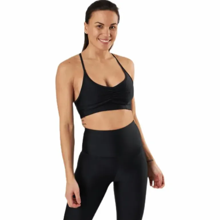 Soul Ruched Bra Black