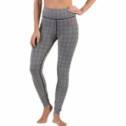 Spin To Win Mid Layer Tights White/Black