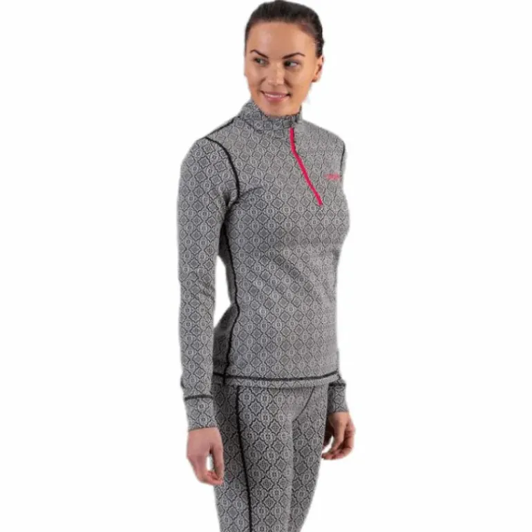 Spin To Win Mid Layer Top White/Black