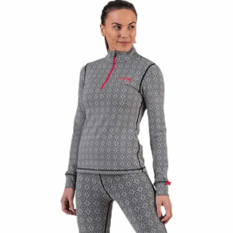 Spin To Win Mid Layer Top White/Black