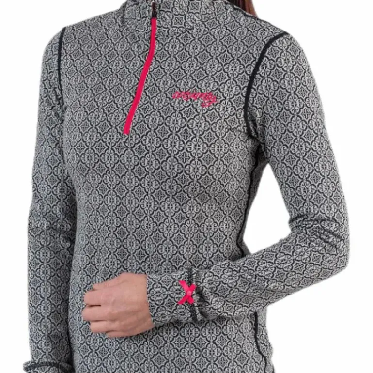 Spin To Win Mid Layer Top White/Black