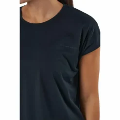 Split Back Tee Black