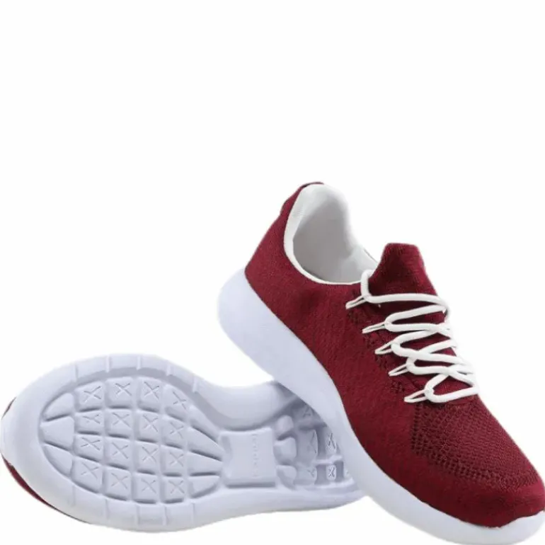 Sport shoe, Burgos White/Red