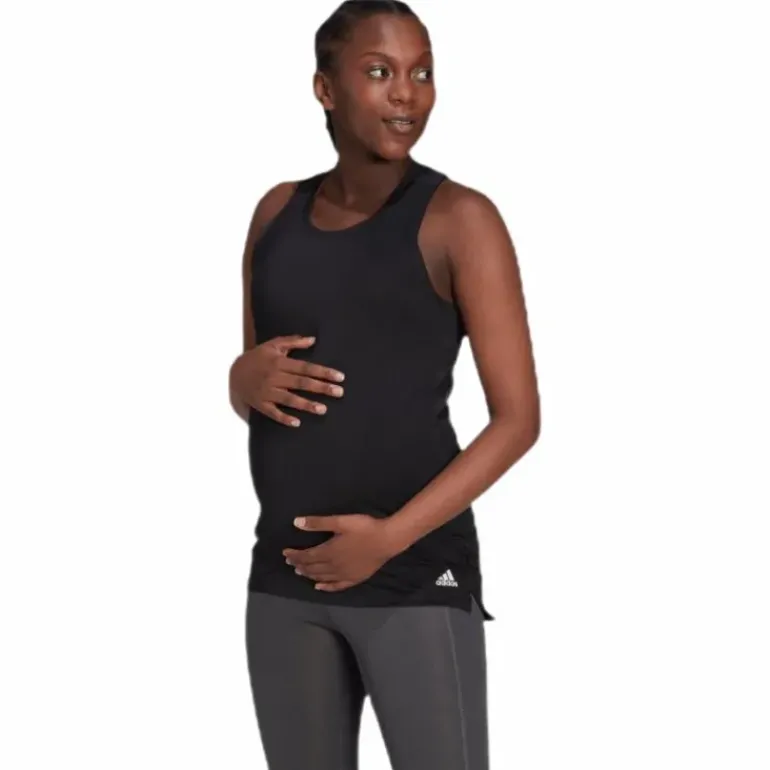 Sport Tank (Maternity) Black / White
