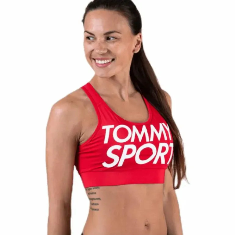Sports Bra Logo Medium Red