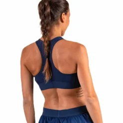 Sports Bra Medium Tri Logo Blue