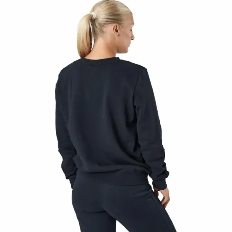 Sportswear Club Fleece Women's Crew BLACK/WHITE