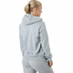 Sportswear Club Fleece Women's Funnel Hoodie DK GREY HEATHER/WHITE