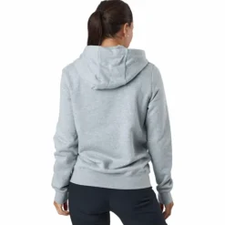Sportswear Club Fleece Women's Full-Zip Hoodie DK GREY HEATHER/WHITE