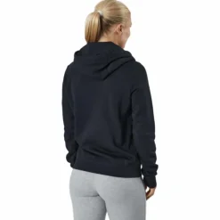 Sportswear Club Fleece Women's Pullover Hoodie BLACK/WHITE