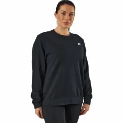 Sportswear Club Fleece Women's Crew BLACK/WHITE