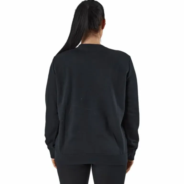 Sportswear Club Fleece Women's Crew BLACK/WHITE