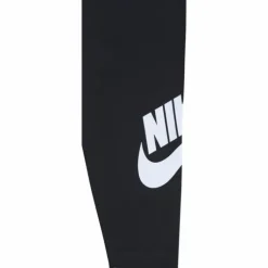 Sportswear Essential Women's High-Waisted Leggings (Plus Size) BLACK/WHITE