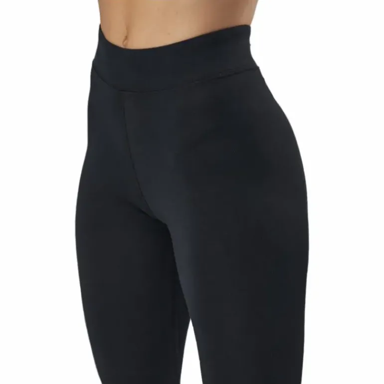 Sportswear Essential Women's High-Waisted Logo Leggings BLACK/WHITE