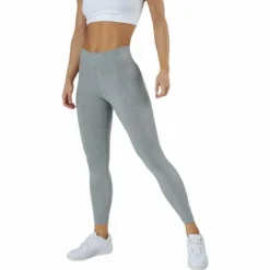 Sportswear Essential Women's 7/8 Mid-Rise Leggings DK GREY HEATHER/WHITE