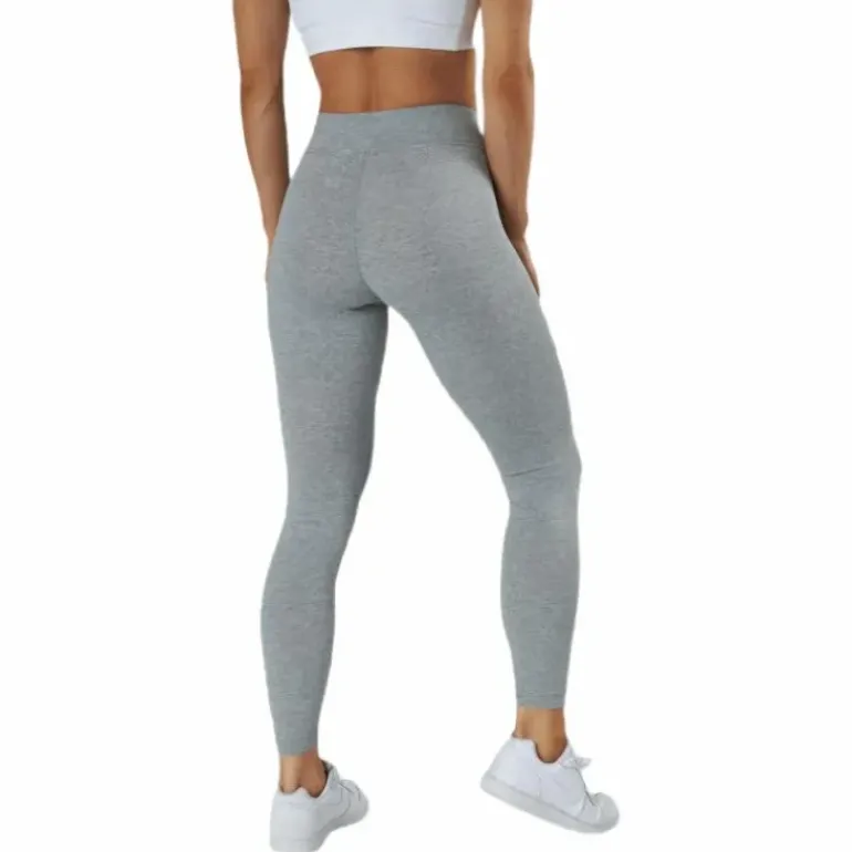 Sportswear Essential Women's 7/8 Mid-Rise Leggings DK GREY HEATHER/WHITE