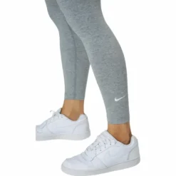 Sportswear Essential Women's 7/8 Mid-Rise Leggings DK GREY HEATHER/WHITE