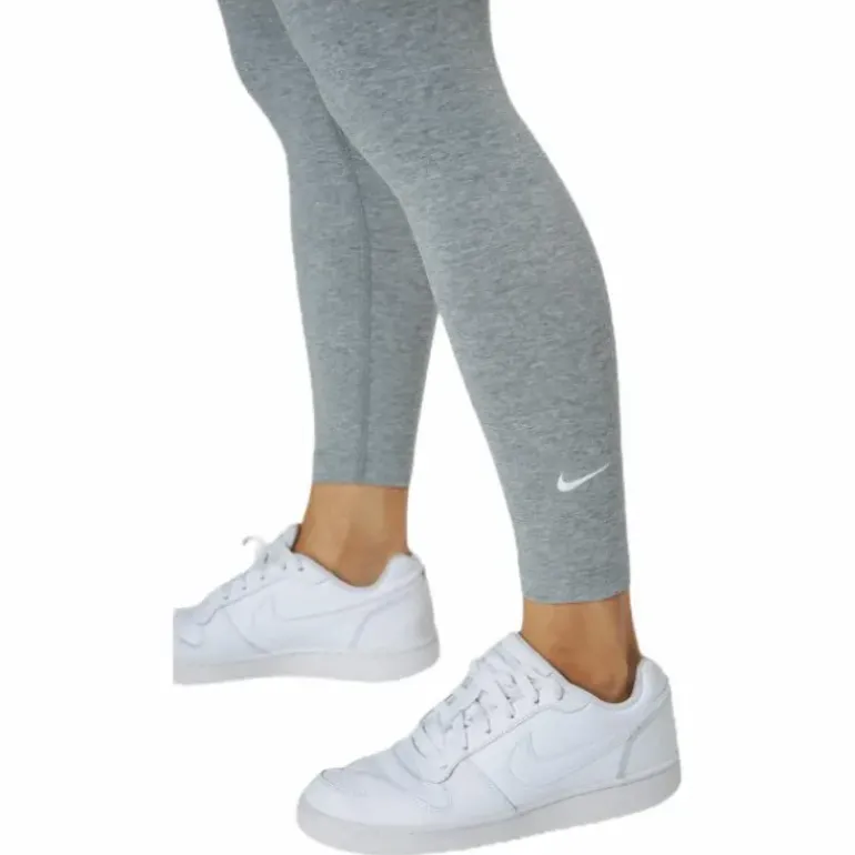 Sportswear Essential Women's 7/8 Mid-Rise Leggings DK GREY HEATHER/WHITE