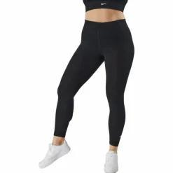 Sportswear Essential Women's 7/8 Mid-Rise Leggings BLACK/WHITE