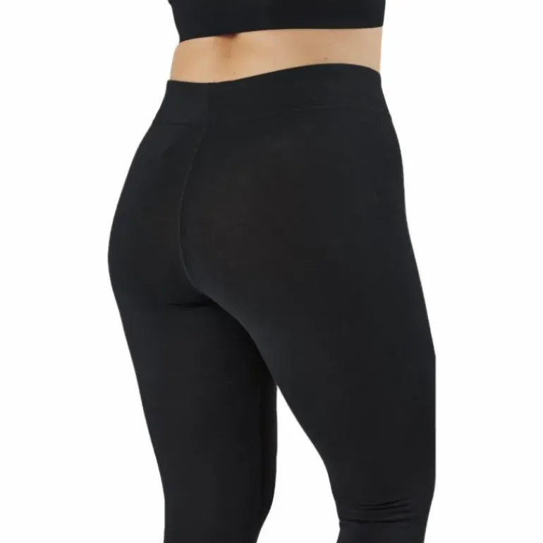 Sportswear Essential Women's 7/8 Mid-Rise Leggings BLACK/WHITE