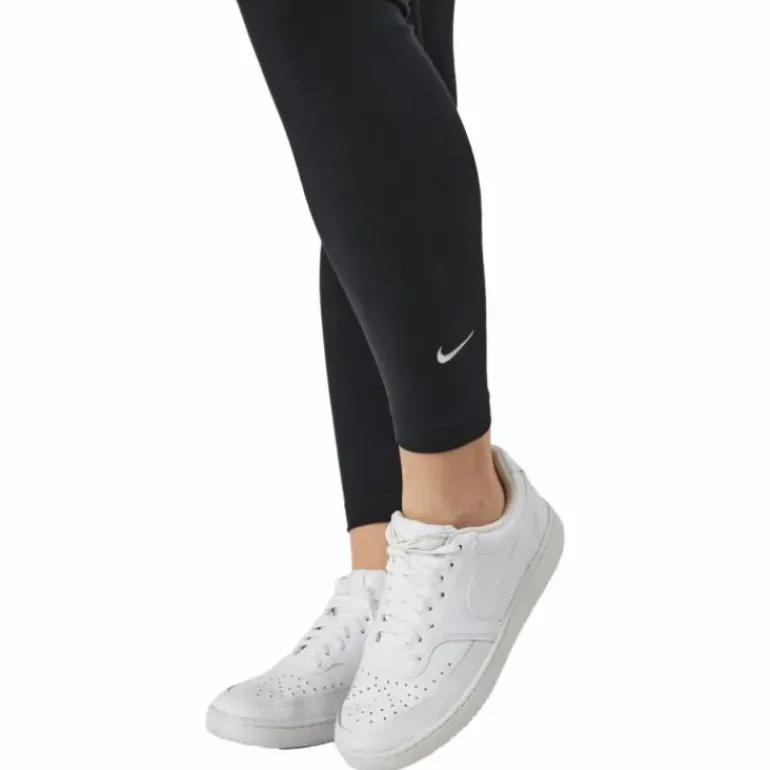Sportswear Essential Women's 7/8 Mid-Rise Leggings BLACK/WHITE