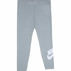 Sportswear Essential Women's High-Waisted Leggings (Plus Size) DK GREY HEATHER/WHITE