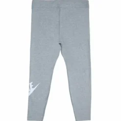 Sportswear Essential Women's High-Waisted Leggings (Plus Size) DK GREY HEATHER/WHITE