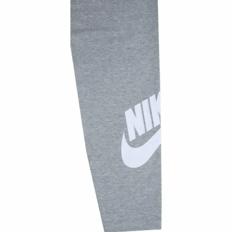 Sportswear Essential Women's High-Waisted Leggings (Plus Size) DK GREY HEATHER/WHITE