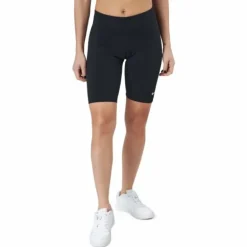 Sportswear Essential Women's Mid-Rise Bike Shorts BLACK/WHITE