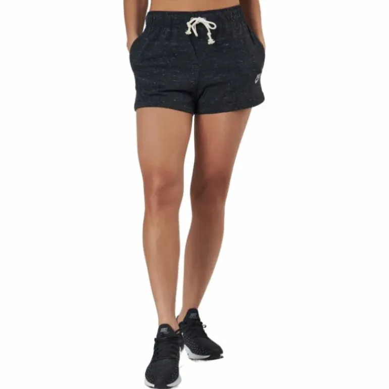 Sportswear Gym Vintage Women's Shorts BLACK/WHITE