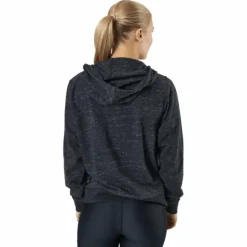 Sportswear Gym Vintage Women's Pullover Hoodie BLACK/WHITE