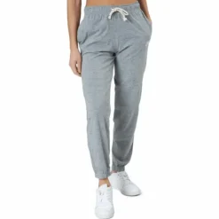 Sportswear Gym Vintage Women's Pants DK GREY HEATHER/WHITE