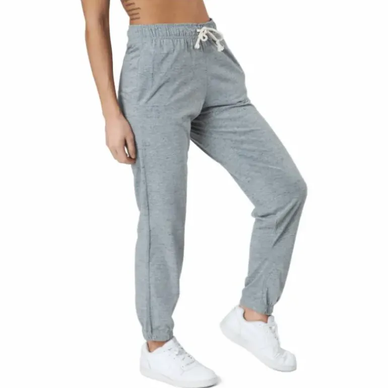 Sportswear Gym Vintage Women's Pants DK GREY HEATHER/WHITE