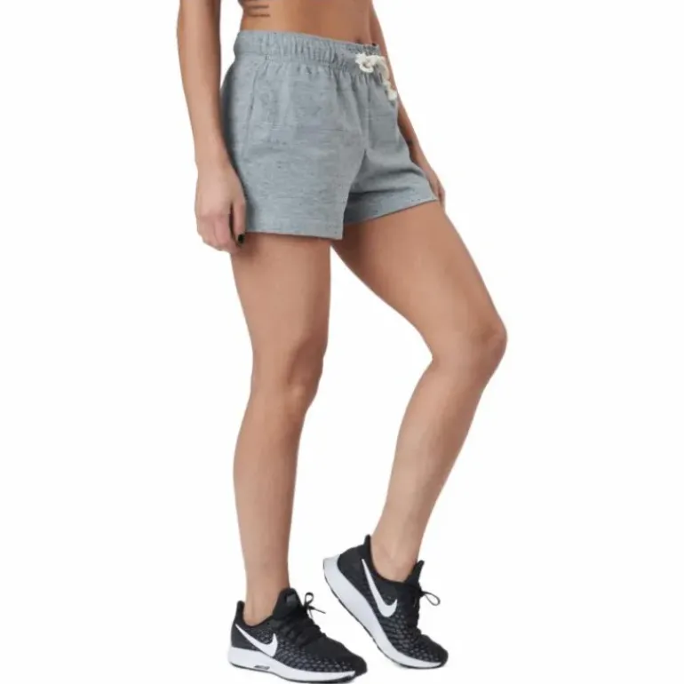 Sportswear Gym Vintage Women's Shorts DK GREY HEATHER/WHITE