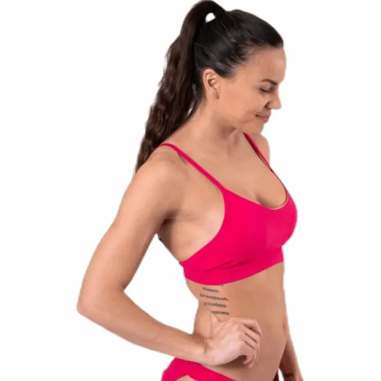 Sporty Bikini Top Pink